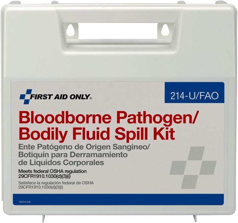 First Aid Only 23 Piece Bodily Fluid Spill Kit for Biohazard Clean-Up - Image 3